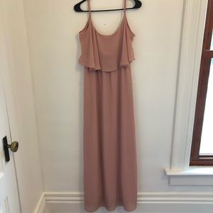 Böhme Dusty Pink Flowy Dress